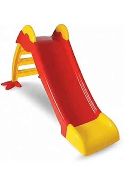 Generic Slide for Kids, Red and Yellow, Outdoor Play Equipment for Kids