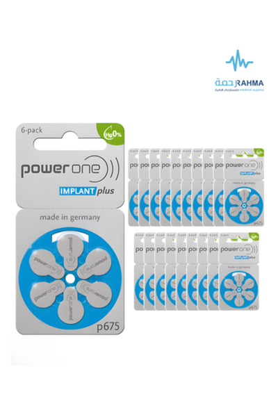 Generic Power One Hearing Aid Batteries P 675