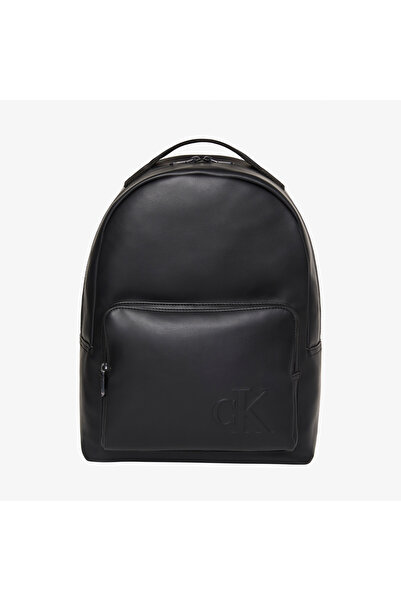 Calvin Klein Bold Round Erkek Siyah Sırt Çantası
