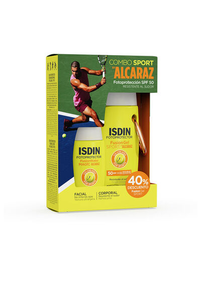ISDIN Combo Sport By Alcaraz Gesichts- Und Körperspender Lsf 50 2-teiliges Et...