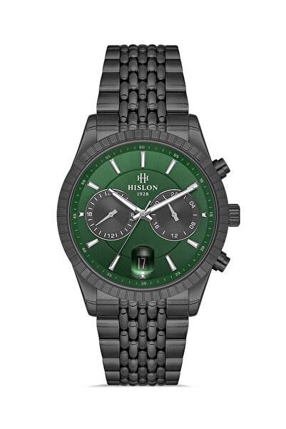 Hislon ساعة يد رجالية DT145N-15SS للرجال