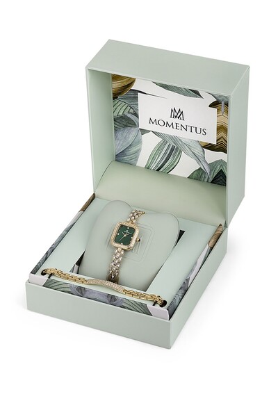 Momentus Women's Ss403G-15Sgs Women's Wrist Watch and Bracelet