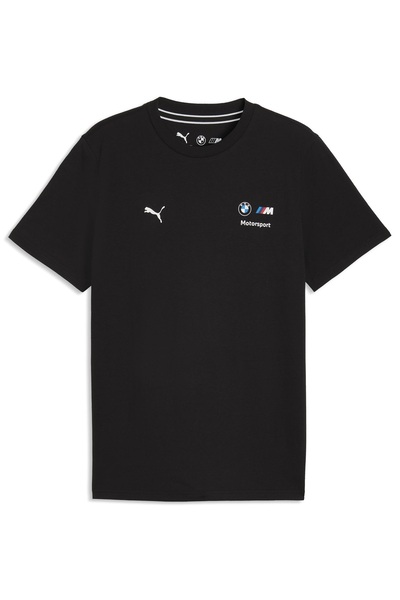 Puma 634897 Bmw Mms Ess Logo Tee T-Shirt Men's T-Shirt Black