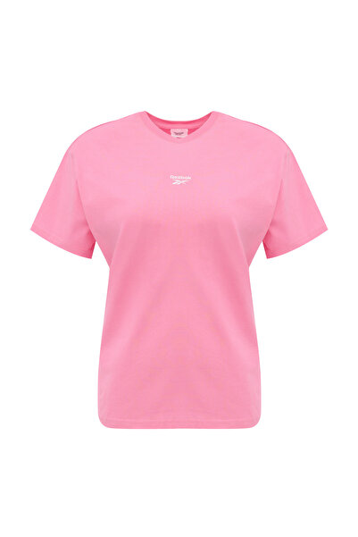 Reebok BOBO RLX TEE Pembe Kadın Kısa Kol T-Shirt