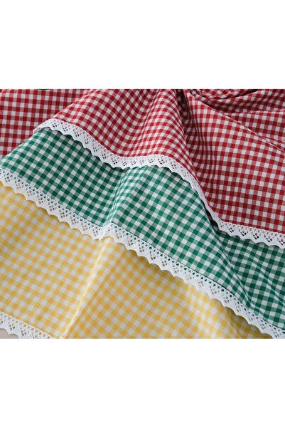 Marka pitikare masa örtüsü ve piknik örtüsü sarı