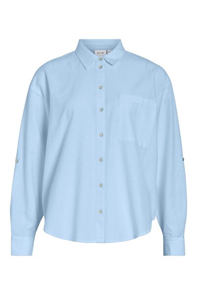 VILA Hemd VIPRISILLA Langärmeliges