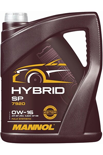 MANNOL زيت محرك SP 0W-16 تخليقي بالكامل، 5 لتر