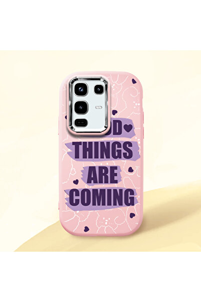 ucuc حافظة من السيليكون باللون الوردي متوافقة مع هاتف Infinix Note 50/Note 50...