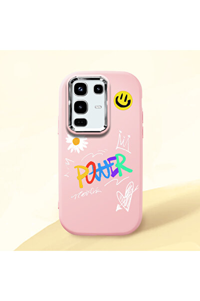 ucuc حافظة من السيليكون باللون الوردي متوافقة مع هاتف Infinix Note 50/Note 50...