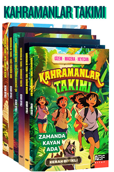 Nef Yayınları Kahramanlar Takımı Serisi (6 kitap)