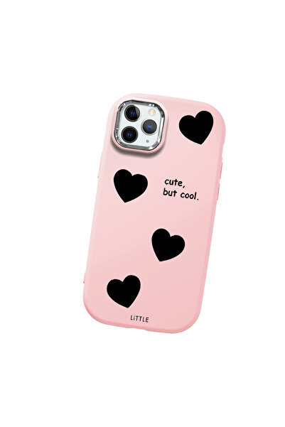 Hontinga حافظة هاتف من السيليكون الناعم باللون الوردي متوافقة مع هاتف iPhone ...