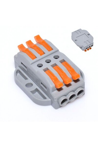 SimpluAcasa Conector Doză Rapid 3–3 ElectroAZ LT-223/3, 32A, 600V, 0.08–4mm²,...