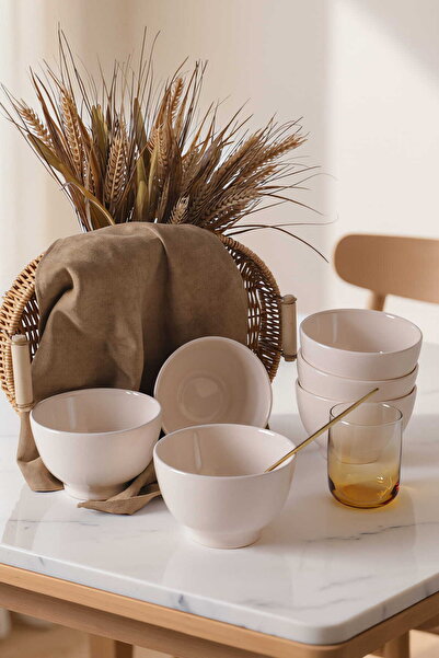 Keramika Bol Gama Crem 13 cm 6 Bucăți 030