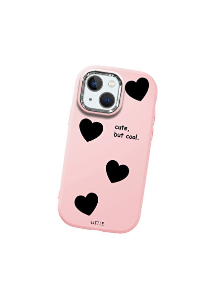 Hontinga حافظة هاتف من السيليكون الناعم باللون الوردي متوافقة مع هاتف iPhone ...