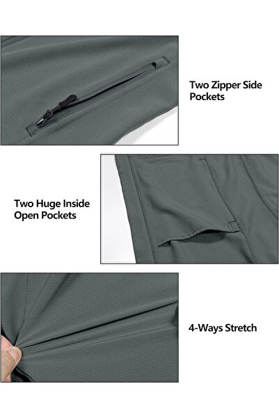 Little Donkey Andy Jachetă de damă cu protecție UPF 50,pliabilă, pentru alerg...