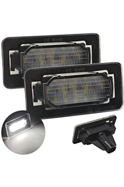 motoLEDy Lămpi LED pentru plăcuțele de înmatriculare compatibile cu Toyota Co...