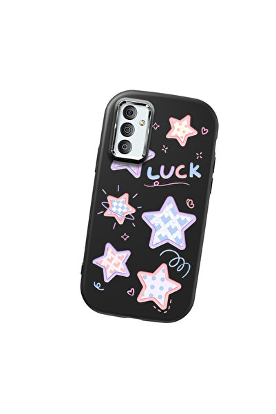 Hontinga حافظة هاتف سامسونج جالاكسي M23 متوافقة مع الكاميرا، مصنوعة من السيلي...