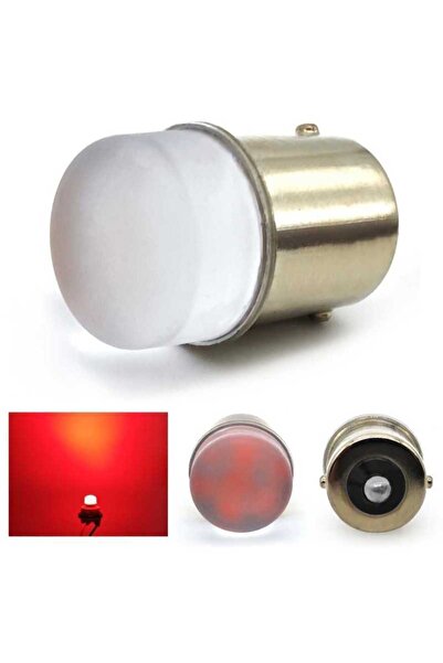 motoLEDy 2 buc P21W LED bec P21W R5W, R10W, BA15S 12-18V CANBUS roșu 900lm