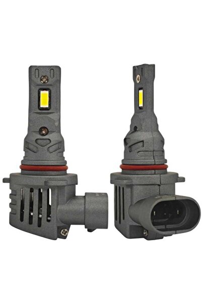 motoLEDy 2 buc HiR 2 becuri LED 9012, 9V-32V CANBUS CSP 8000lm alb, puternic