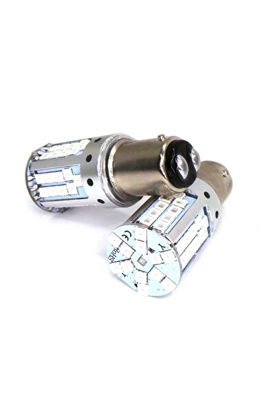 motoLEDy 2 buc Bec LED P21/5W 12-24V CANBUS portocaliu-roșu, bicolor SUA