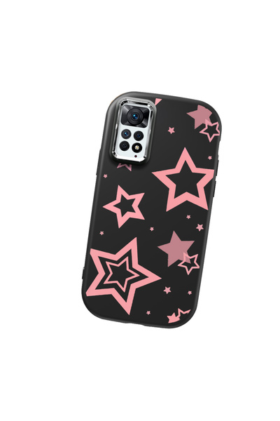 Hontinga Redmi Note 11 Pro Compatible Camera Protected Black Soft Silicone Ph...