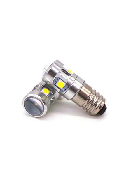 motoLEDy 2 buc E10 6V 500lm LED bec E10 6V 500lm