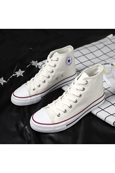 FASHION Classic Street High-Top Canvas Sneakers
