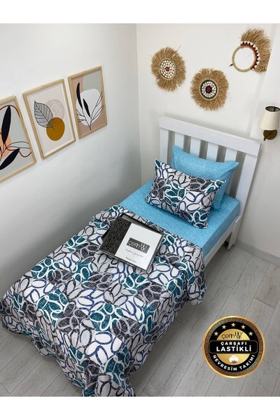 Çetinhome Čaršav I Elastik Jednokrevetno Set posteljine Arona