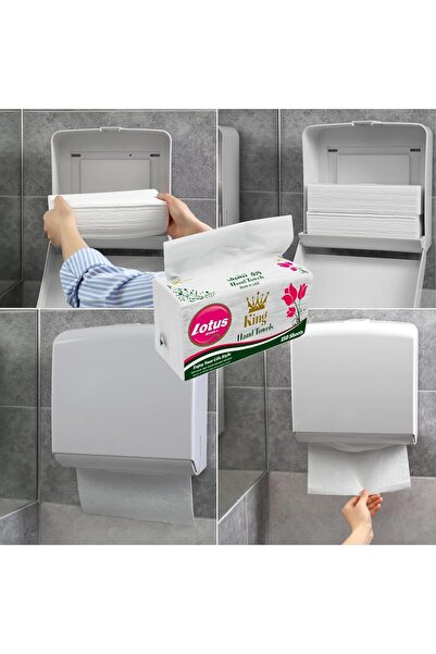 lotus alwadi VIP King Interfold Hand Tissue, 150-Sheet 1 Ply, Pack Of 16