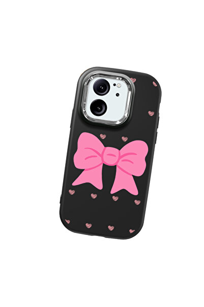 Hontinga حافظة هاتف من السيليكون الناعم باللون الأسود متوافقة مع كاميرا Mi 13...