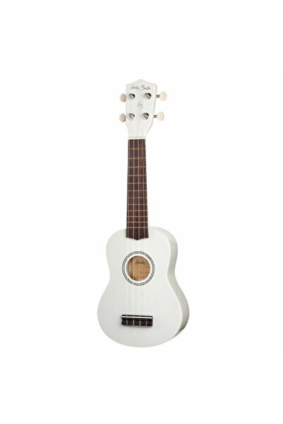 Harley Benton Ukulele soprană UK-12 albă cu husă inclusă