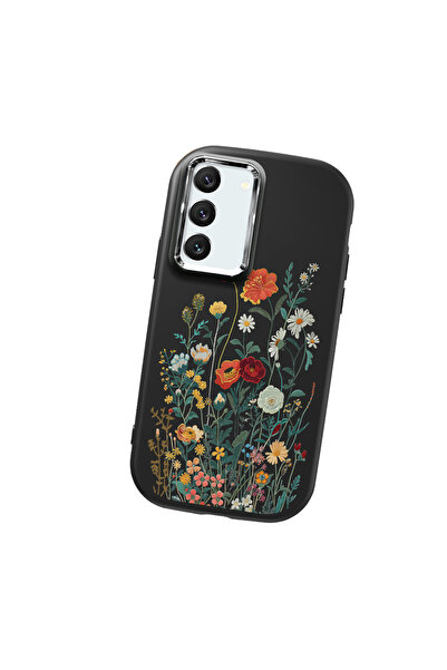 Hontinga حافظة هاتف سامسونج جالاكسي S22 متوافقة مع الكاميرا، مصنوعة من السيلي...