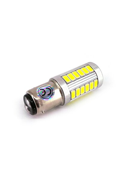 motoLEDy 2pcs P21/5W LED BAY15D 12-18V 1000lm CANBUS bec fără polaritate alb