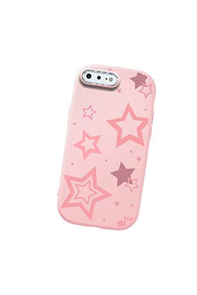 Hontinga حافظة هاتف من السيليكون الناعم باللون الوردي متوافقة مع آيفون 8 بلس ...