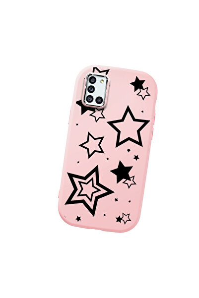 Hontinga حافظة هاتف سامسونج جالاكسي A31 متوافقة مع الكاميرا، مصنوعة من السيلي...