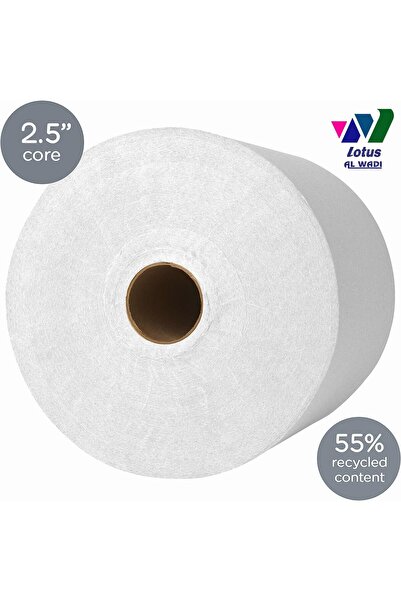 lotus alwadi Autocut Tissue Roll for Tissue Dispenser & Kitchen/Washroom, 6 Super Rolls -