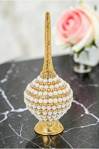 ihvan online Gold Güldanlık – Gül Suyu Şişesi Zarif Tasarım Gül Suyu Kabı