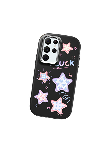 Hontinga حافظة هاتف سامسونج جالاكسي S22 الترا متوافقة مع الكاميرا، مصنوعة من ...