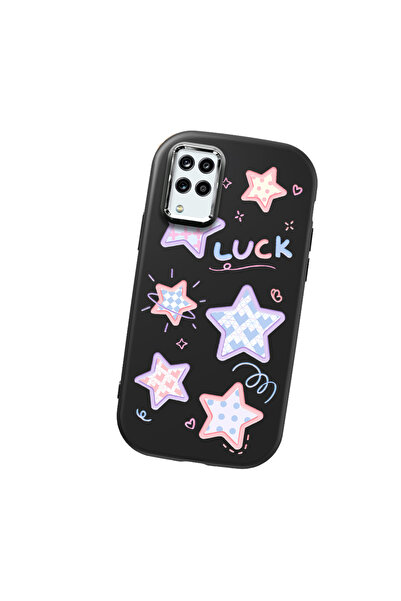 Hontinga حافظة هاتف سامسونج جالاكسي A12 متوافقة مع الكاميرا، مصنوعة من السيلي...