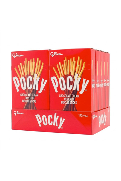 Trendyol Generic أعواد بسكويت بوكي المغطاة بالشوكولاتة 45 غرام | عبوة من 10 ق...