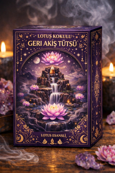 BaykuşLifeConcept Lotus Kokulu Geri Akış Tütsü