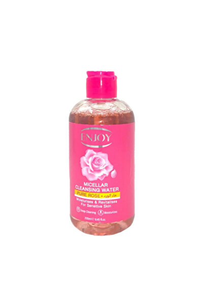 Enjoy ماء ميسيلار منظف برائحة الورد النقي - 250 مل