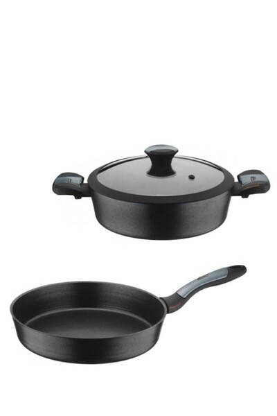 Brioni Diamond 24 Cm Tencere & 24 Cm Tava Seti