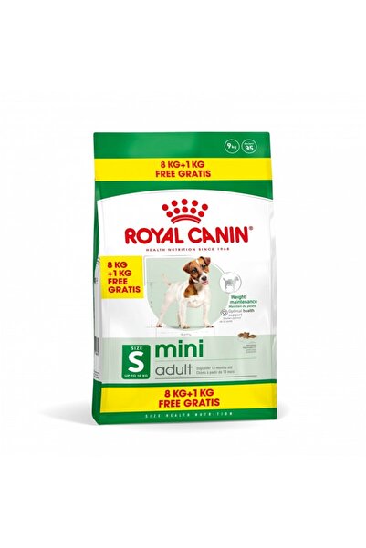 Royal Canin Mini Adult, 8 kg + 1 kg Gratuit