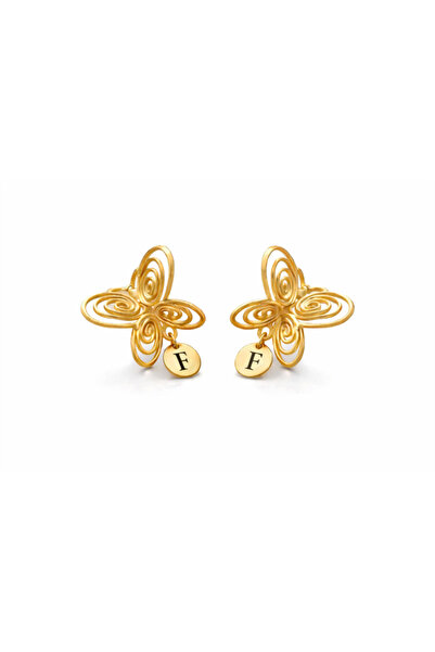 Venus Design Füsun - Lettered Butterfly Earrings