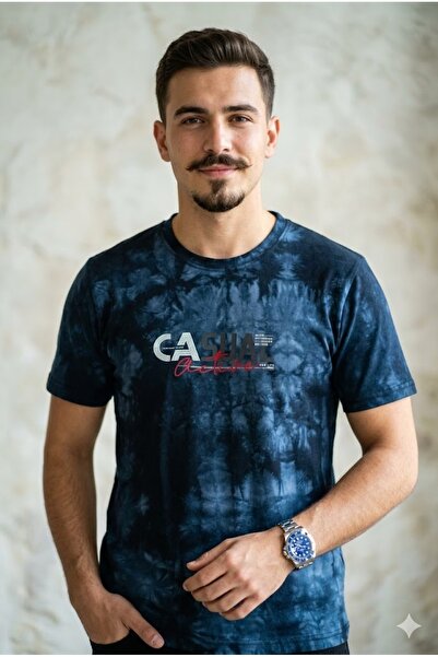 Plus Scorpion Modern casual T-shirt with Abstract Patterned