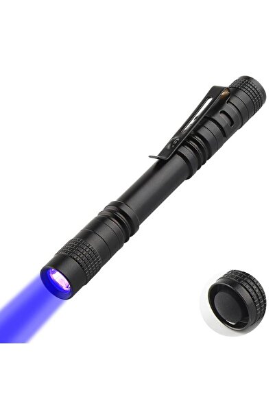 Saule 395nm Ultraviyole UV Kalem El Feneri - Alüminyum Darbeye Suya Dayanıklı...