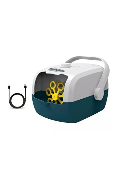 OEM Aparat automat de bule de săpun, portabil, reîncărcabil, 19x13x15 cm, alb...