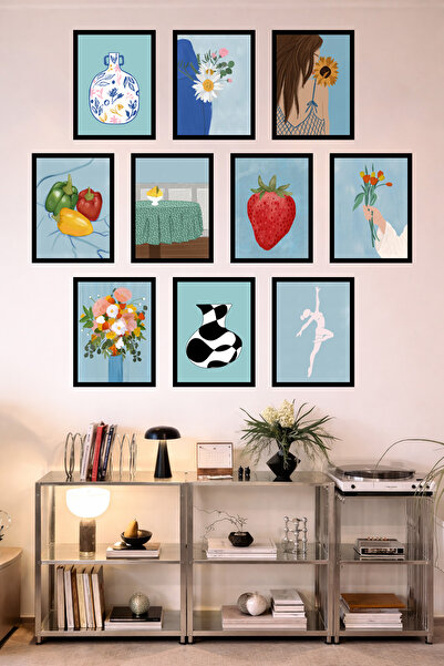 UNT Κουζίνα με εμφάνιση πλαισίου 10 στοιχείων |   Σύγχρονος |   Σετ ζωγραφική...