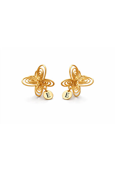 Venus Design Füsun - Lettered Butterfly Earrings